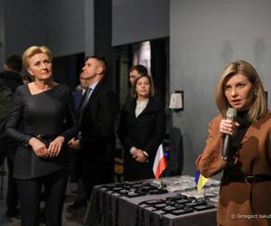 Ołena Zełenska i Agata Duda w Muzeum Powstania Warszawskiego