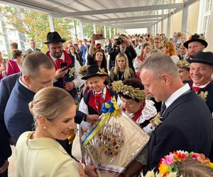 Koło Gospodyń Wiejskich w Puszynie na Dożynkach Prezydenckich w Warszawie