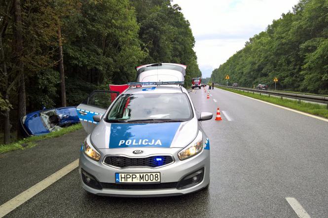 Wypadek na DK81 w Orzeszu