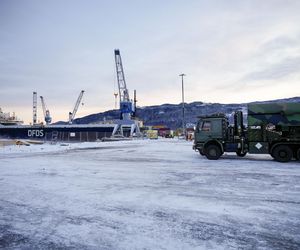 Norwegia. Statek z pociskami przeciwlotniczymi, które miały trafić do Polski, osiadł na mieliźnie