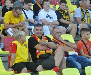 Korona Kielce - Cracovia. Zdjęcia kibiców podczas meczu. 10 sierpnia 2024