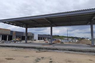   Budowa parku handlowego przy ul. Sielskiej w Olsztynie. Postępy prac. Nowe zdjęcia