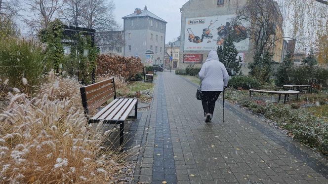 Pierwszy śnieg na Podkarpaciu