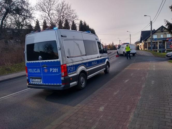 Śmiertelny wypadek w Jastrzębiu-Zdroju. Rowerzysta zginął pod kołami samochodu