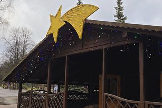 Szopka bożonarodzeniowa w Śląskim Ogrodzie Zoologicznym