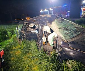 Tragedia na drodze w gminie Krzywiń. Nie żyje 54-latek 