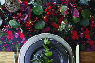 Stół wigilijny - dekoracje