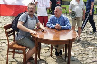 Polsko-ukraiński dialog w Przemyślu. Mężczyzna aresztowany za hasło: Precz z polskim faszyzmem