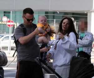 Marcin Hakiel z rodziną lecą na wakacje