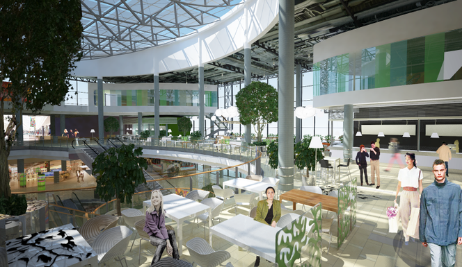 Nowy food court w Forum Gliwice