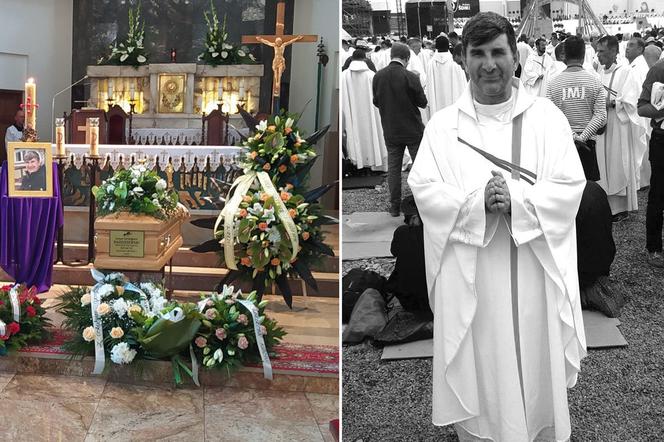 Ostatnie pożegnanie księdza Grzegorza Radziszewskiego, który zginął w katastrofie autokaru w Chorwacji 