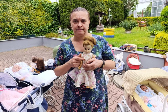 Agnieszka Ciećko zbiera lalki