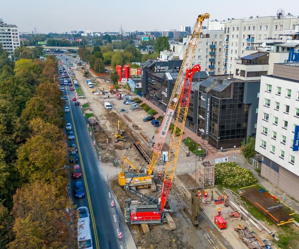 Budowa tramwaju do Dworca Zachodniego w Warszawie