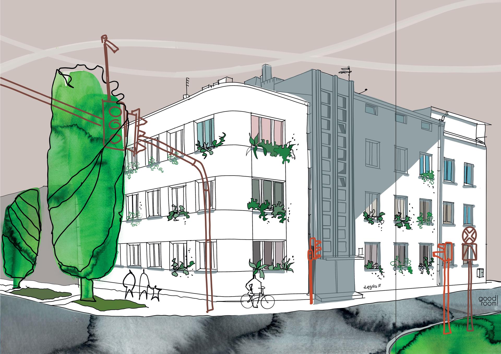 Jestem miastem: wystawa ilustracji architektonicznej