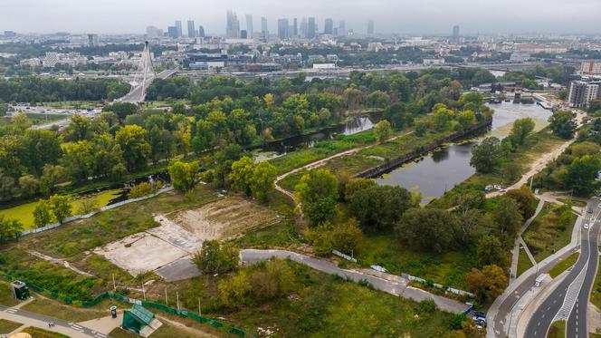 Port Praski - widok z drona, wrzesień 2024