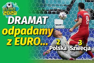 Euro: Polska - Szwecja 2:3. Zapis relacji na żywo [WYNIK, SKŁADY]