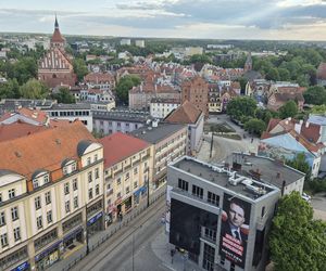 Olsztyn z lotu ptaka. Tak wygląda miasto z wieży ratuszowej