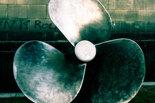 Okrętowa śruba w Warszawie [ZDJĘCIE DNIA]