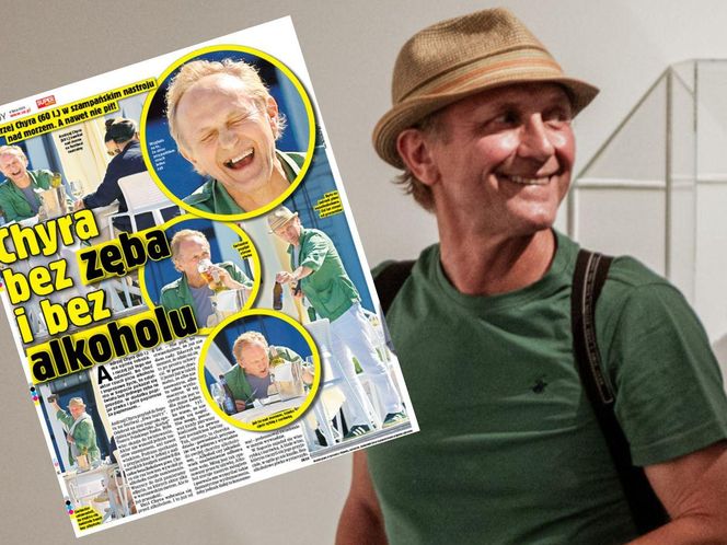 Andrzej Chyra z nowym uśmiechem