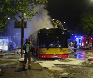 Pożar autobusu