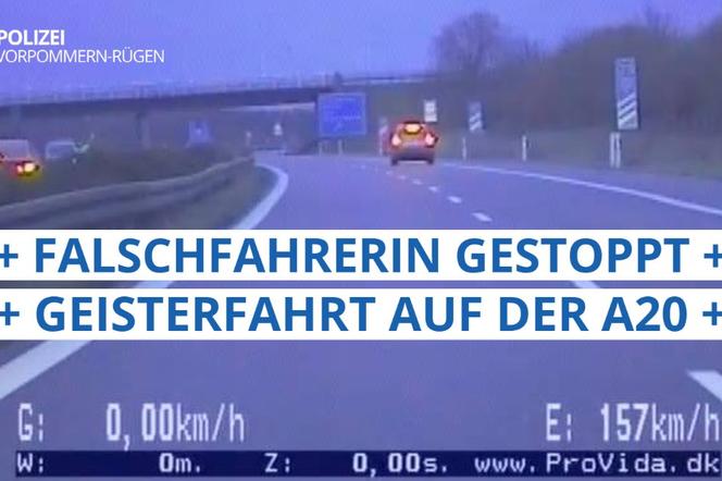 Polak potrafi. Niemiecką autostradą pod prąd, na liczniku 210 na godzinę. Ale wstyd!
