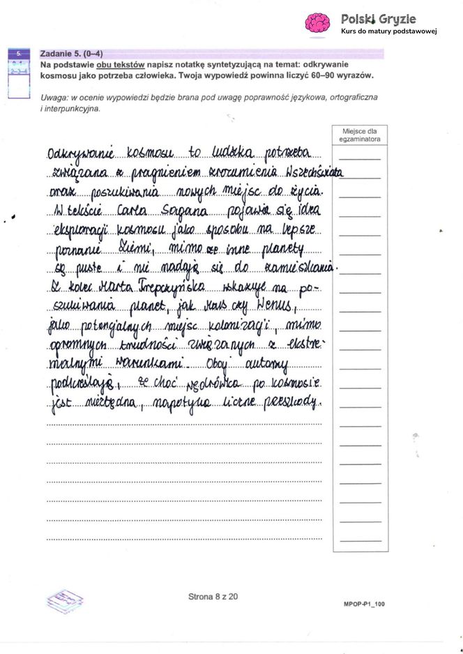 Matura 2025: polski 5.05.2025. Arkusze CKE i odpowiedzi. Poziom podstawowy 1 i 2 część [Formuła 2023]