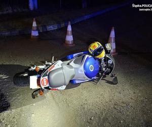 Desperacka ucieczka motocyklisty w Jastrzębiu-Zdroju. Uderzył w radiowóz