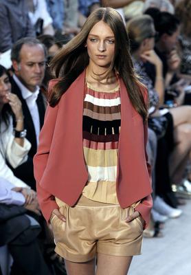 Polskie modelki na wybiegu - Paryski Tydzień Mody. Daga Ziober