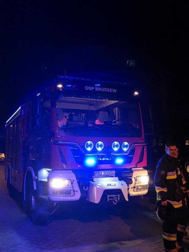 Tragiczny pożar w Turku. W płomieniach zginęła kobieta [ZDJĘCIA]