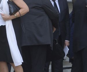 Gwiazdy pożegnały Jana Kulczyka: Jan Englert, Piotr Adamczyk i Paweł Deląg na pogrzebie 