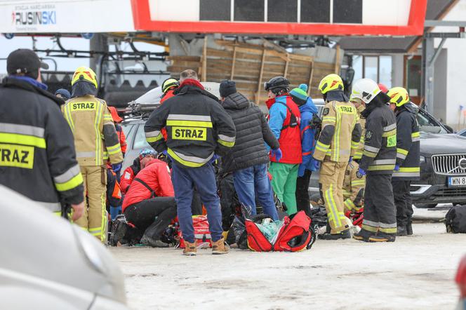 Wypadek w Bukowinie Tatrzańskiej
