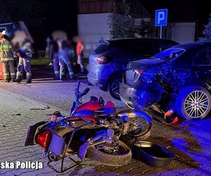 Bracia zginęli w wypadku pod Świebodzinem. Ich motocykl uderzył w zaparkowane auto 