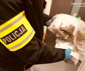 23-letni mieszkaniec Bielska-Białej ukrywał ponad kilogram narkotyków. Został aresztowanu