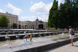 Upał w centrum Lublina