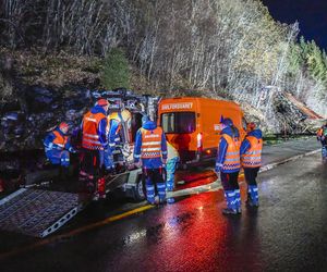 Wykolejanie pociągu w Norwegii