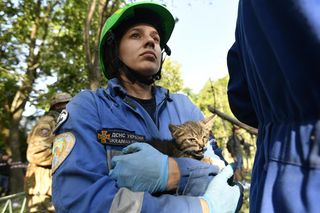 Ponad 440 dronów i 32 rakiet użyła Rosja ostatniej nocy do ataków na Kijów