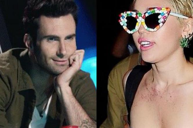 Adam Levine i Miley Cyrus