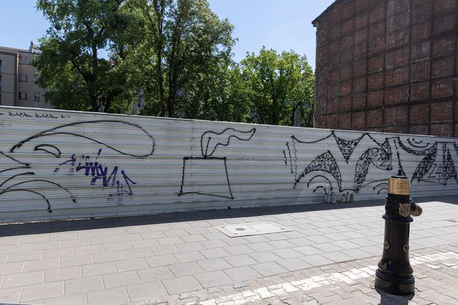 Tablica na hydrancie