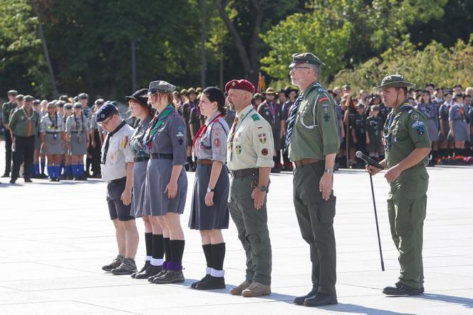 Zlot harcerski z okazji 80. rocznicy wybuchu Powstania Warszawskiego