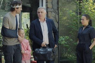 M jak miłość, odc. 1754. Dima (Michaił Pszeniczny), Artur Rogowski (Robert Moskwa), Nadia (Mira Fareniuk), Magda (Anna Mucha)