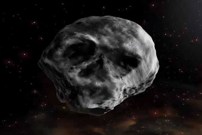 Asteroida przypomina ludzką twarz! Przeleci bardzo blisko Ziemi!