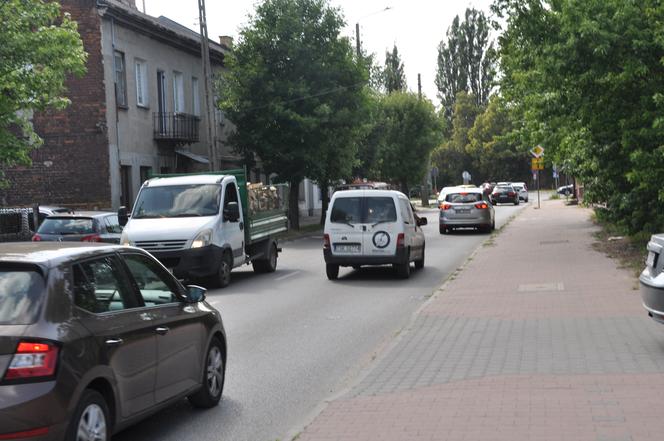 Roboty drogowe i utrudnienia na Dolnej Kamiennej w Skarżysku