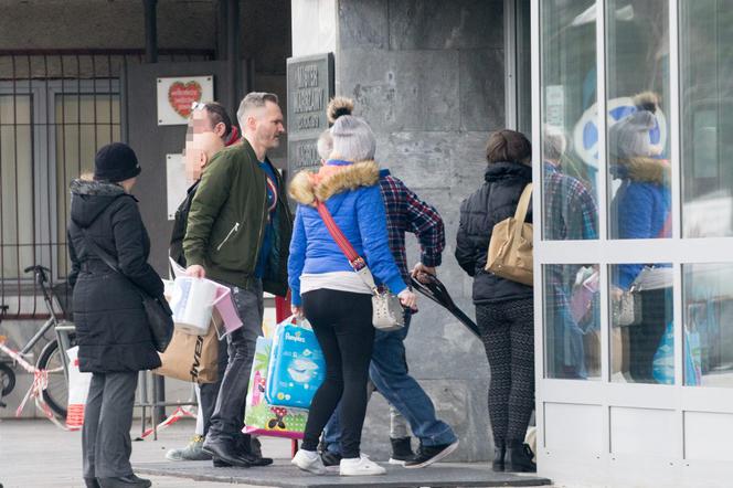 Jarosław Wałęsa w Centrum Zdrowia Dziecka