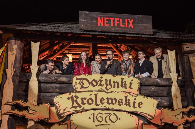Obsada serialu podczas Dożynek