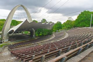 Amfiteatr w Travemünde przypomina Teatr Letni w Szczecinie