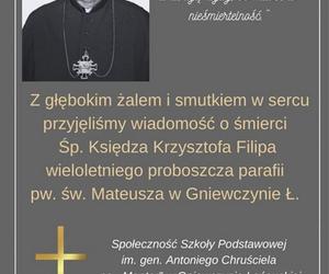 Ukochany ksiądz z Gniewczyny wjechał pod tira