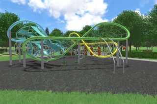 Nowy plac zabaw na rzeszowskich Bulwarach. [WIZUALIZACJA]