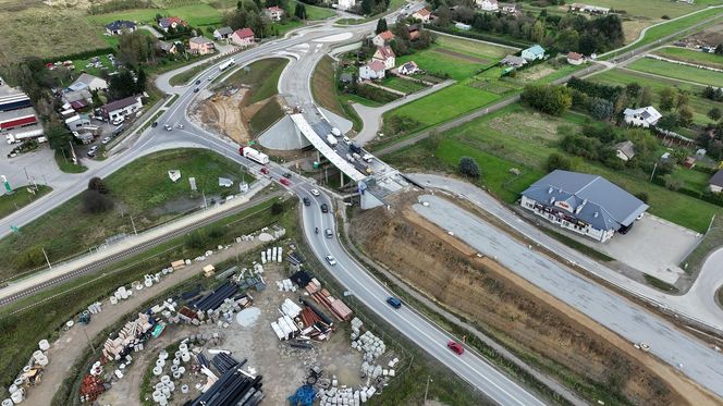 Tak powstaje droga ekspresowa S19 na odcinku Rzeszów Południe - Babica