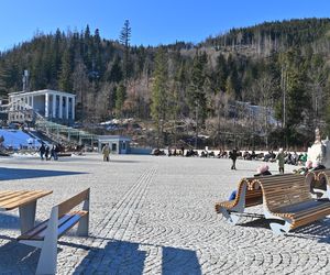Zakopane. Centrum przesiadkowe w Kuźnicach. Słynna patelnia