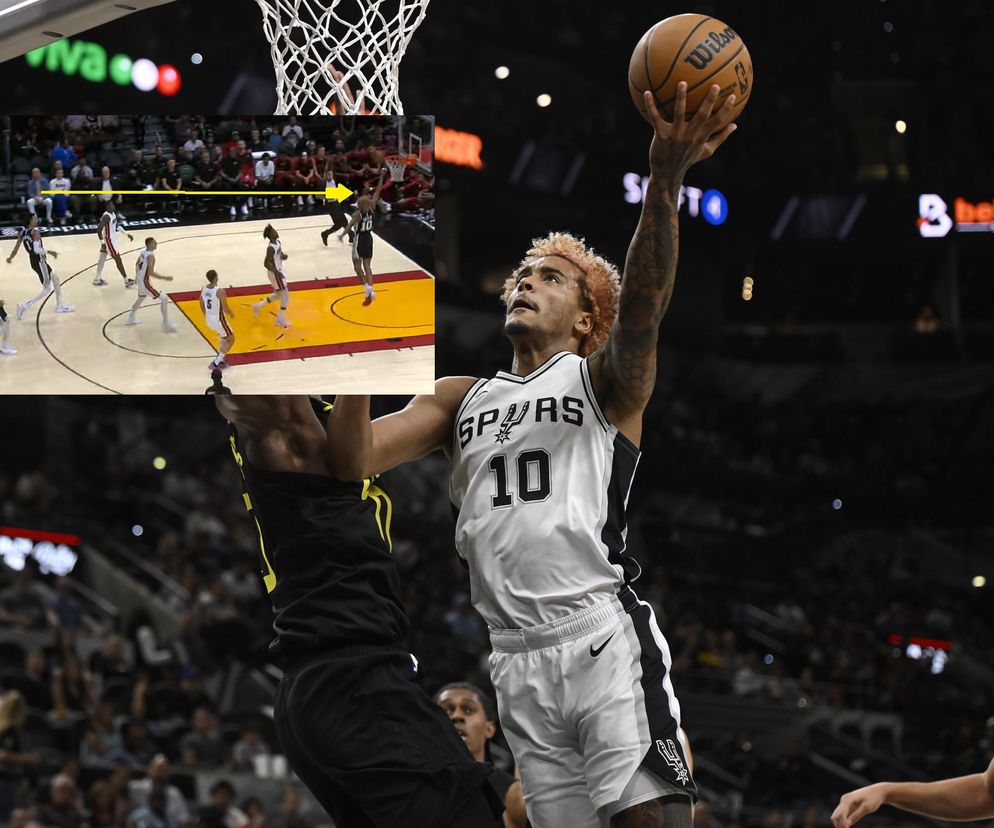 Koszykówka, NBA, Jeremy Sochan, San Antonio Spurs